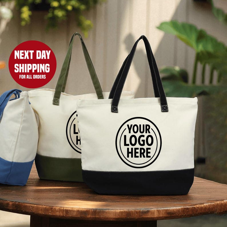 Women Bags Company - Borsa Tote Personalizzata con Logo Aziendale,