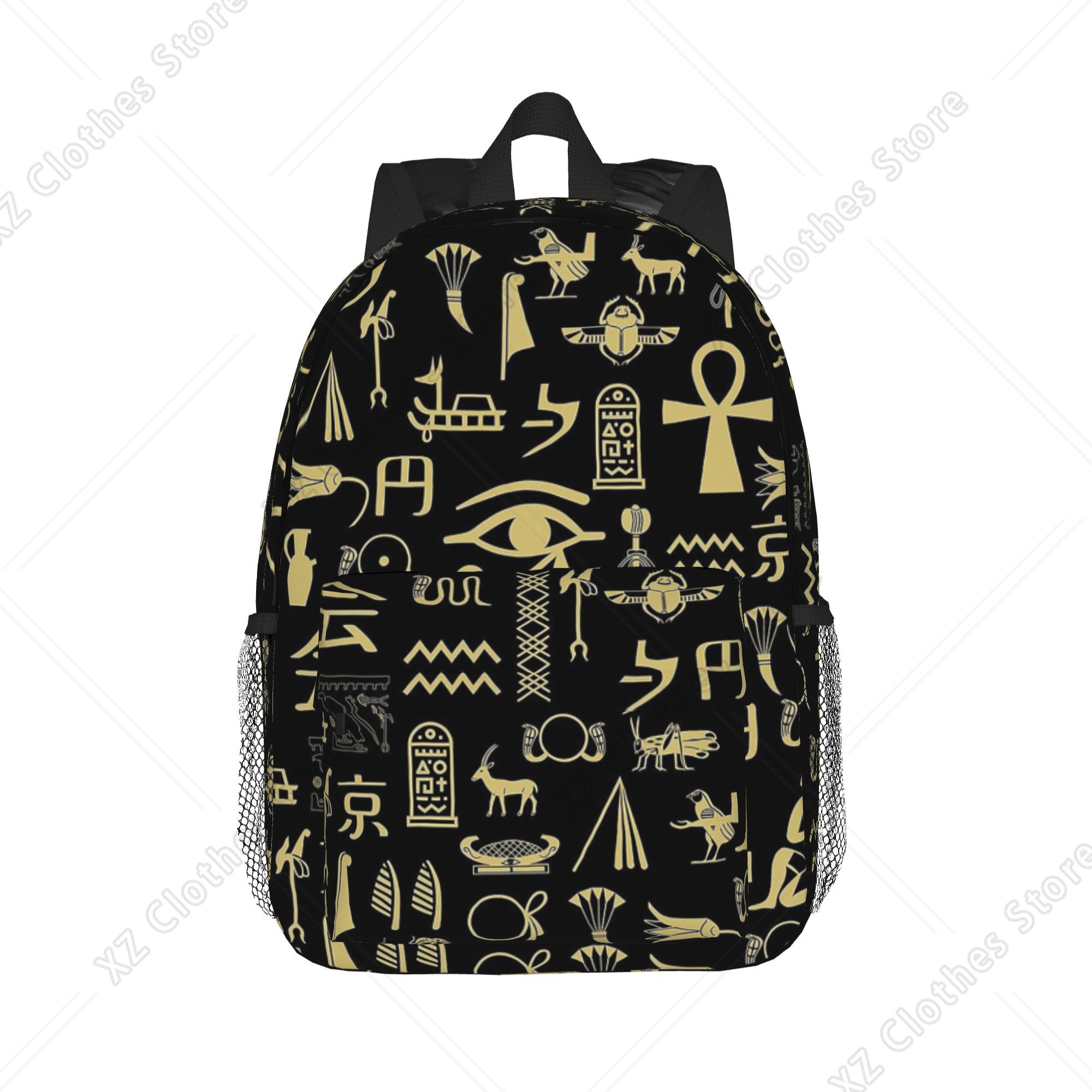 Women Bags Egypt Sale - Zaino con Motivi dei Divini Egiziani