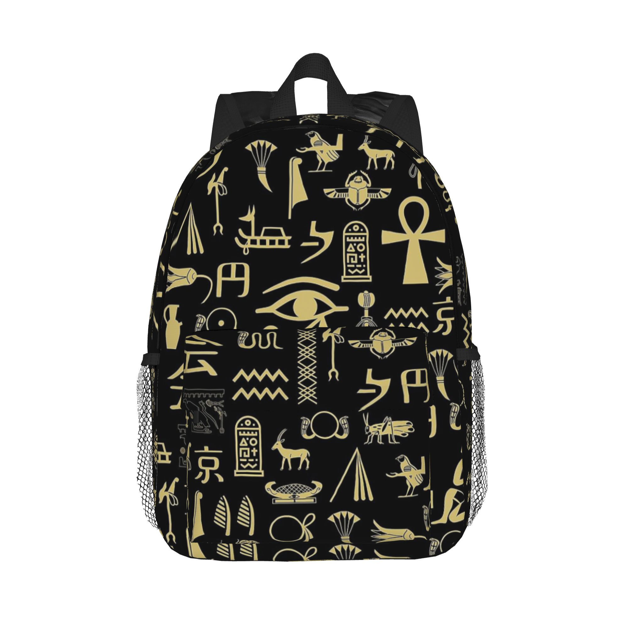 Women Bags Egypt Sale - Zaino con stampa del dio egizio