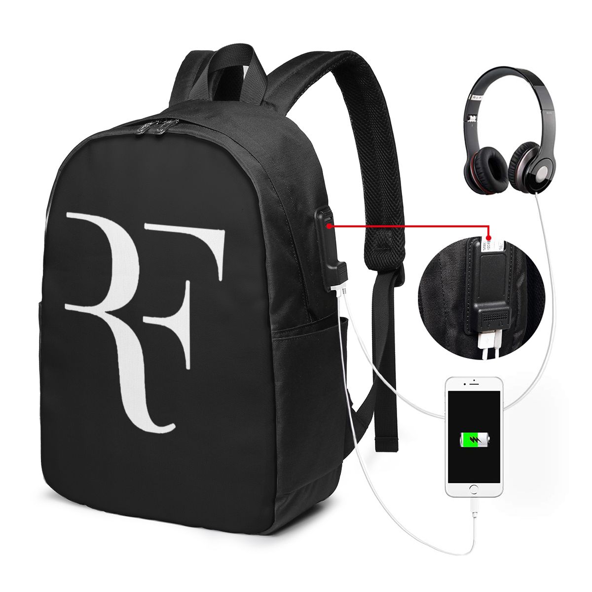 Woman In Bag - Zaino Roger Federer, borsa da viaggio