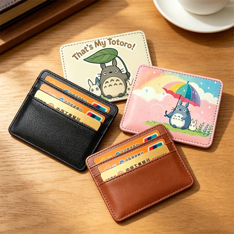 Women Bags For Gift - Portafoglio Sottile Totoro per Carte d'Identità