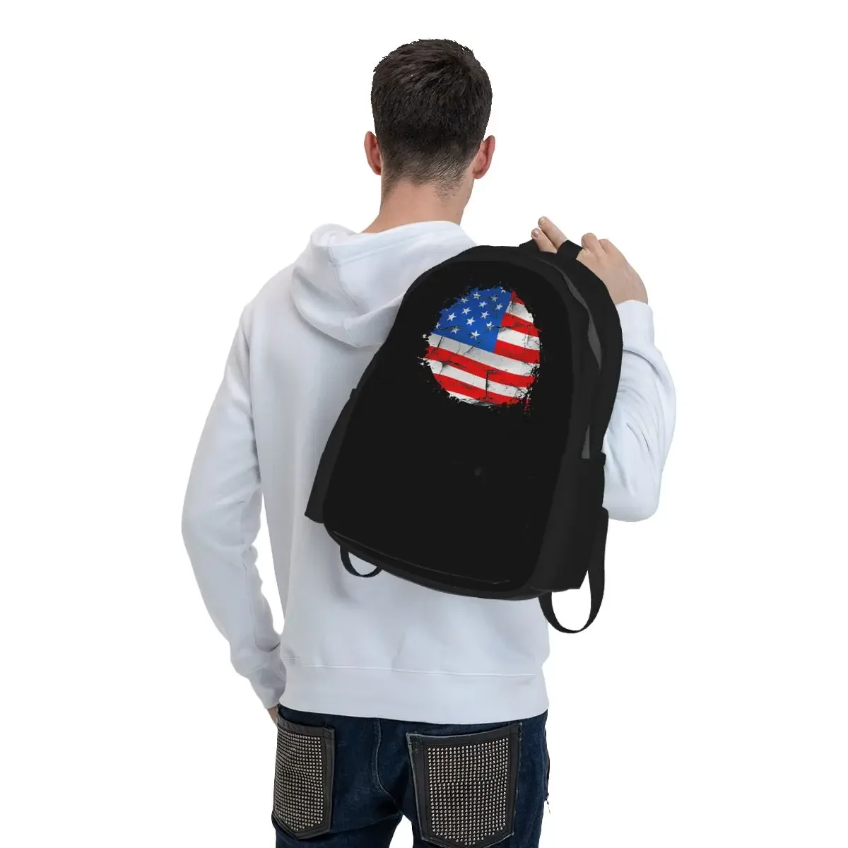 Zaino con Bandiera Americana U - Women Bags Usa recensione e prezzo