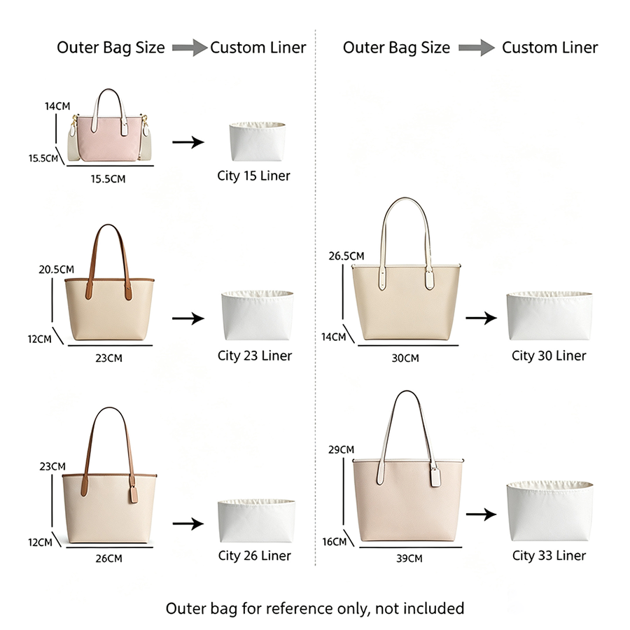 Organizer per borsa City15 23  - Woman In Bag recensione e prezzo