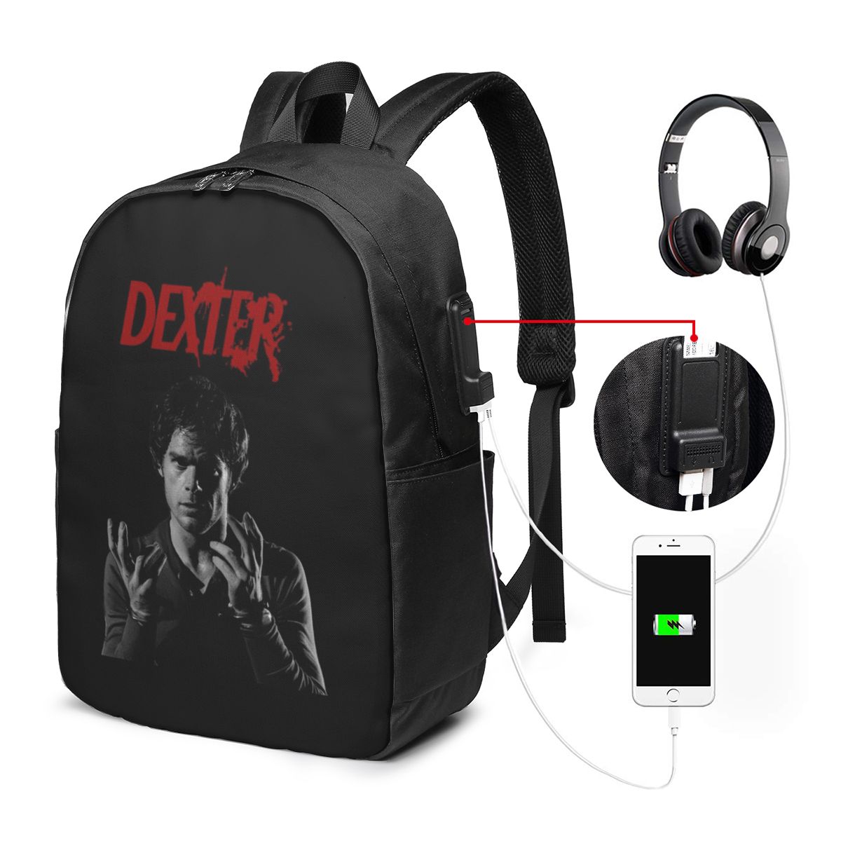 Zaino Movie Dexter Morgan, bor - Woman In Bag recensione e prezzo