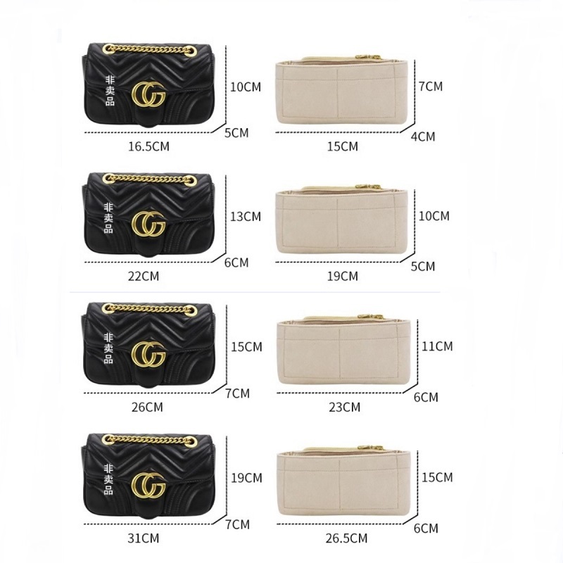 Organizer per Borsa Gucci Marm - Woman In Bag recensione e prezzo
